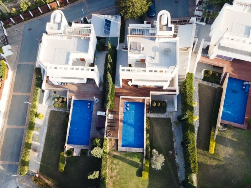 Luxury villa in seafront gated development in Polis