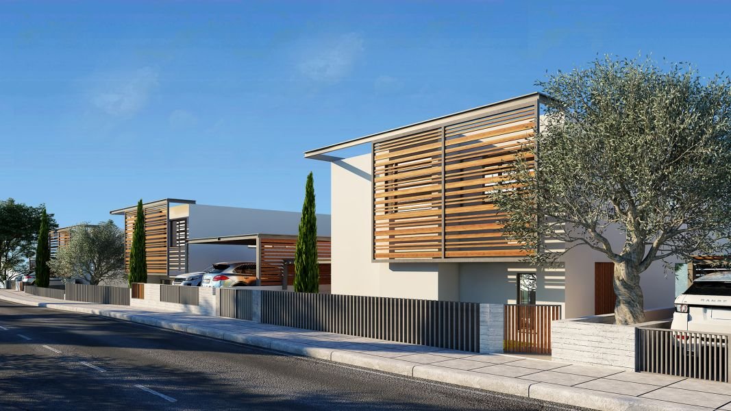 Luxury modern villa with sea view