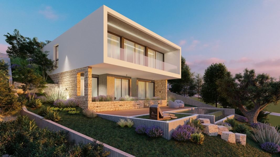 Modern villa near the sea