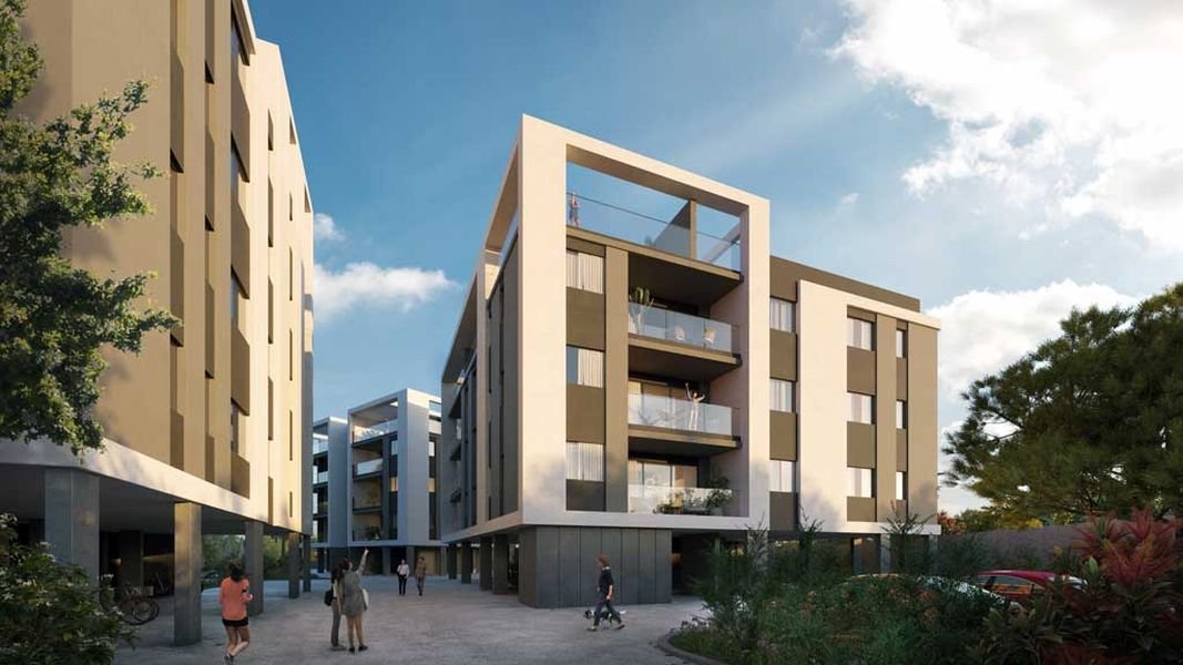 Moderne Wohnung mit Panoramablick