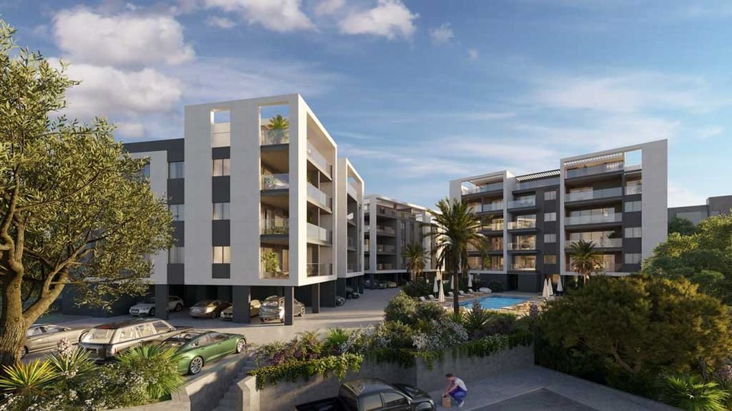 Moderne Wohnung mit Panoramablick