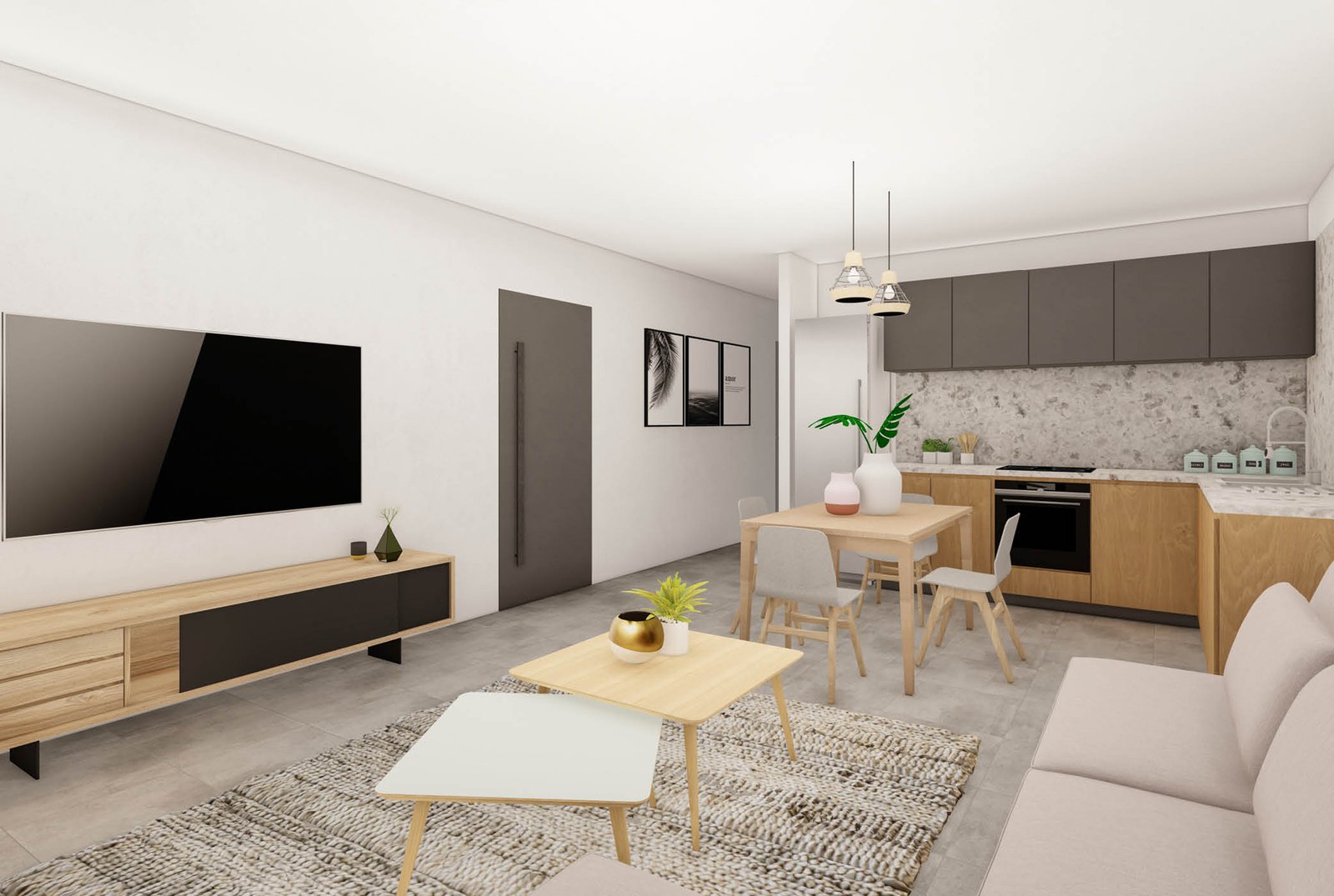 Apartment 6 min from beach in Limassol