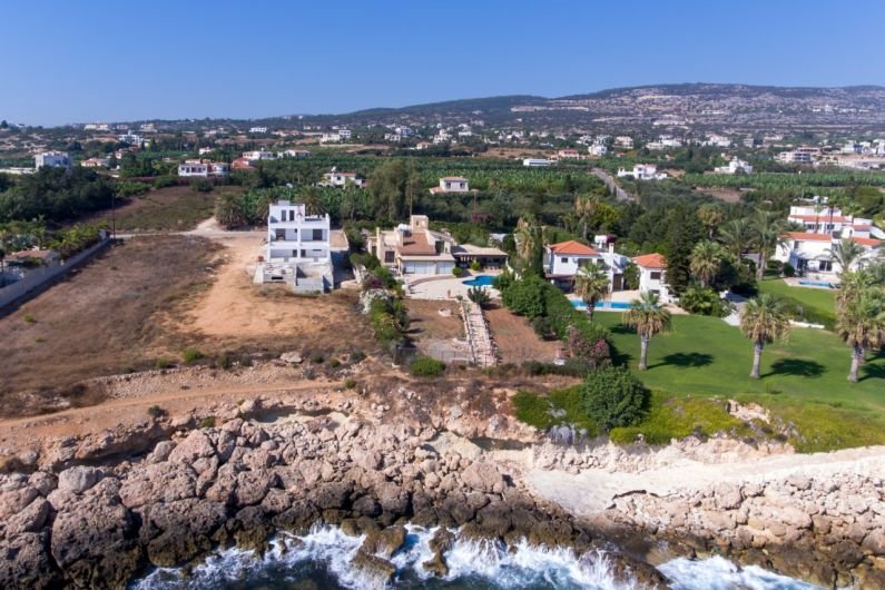 Sea front villa in Paphos