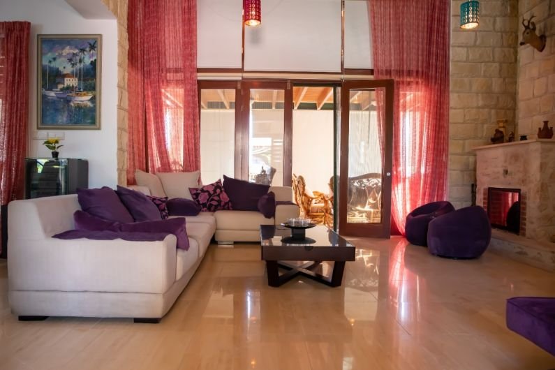 Sea front villa in Paphos