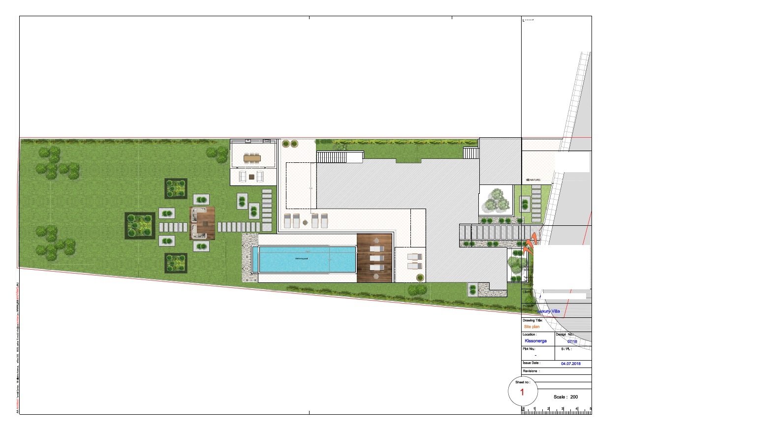 Seafront modern villa in Paphos