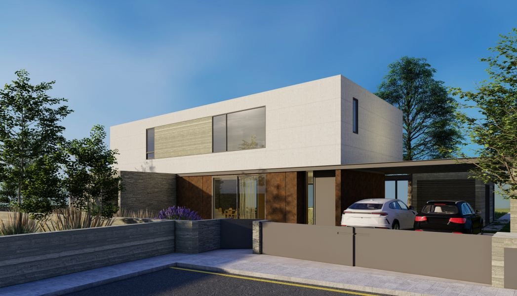 Luxury modern villa with sea&mountains views