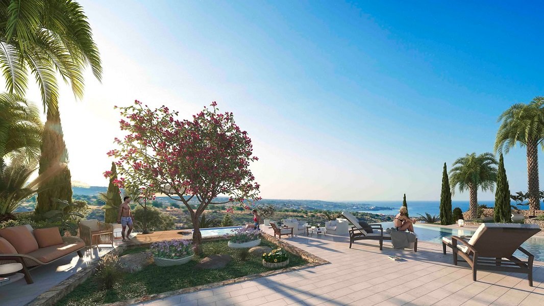 Luxusvilla mit Panoramablick in Paphos