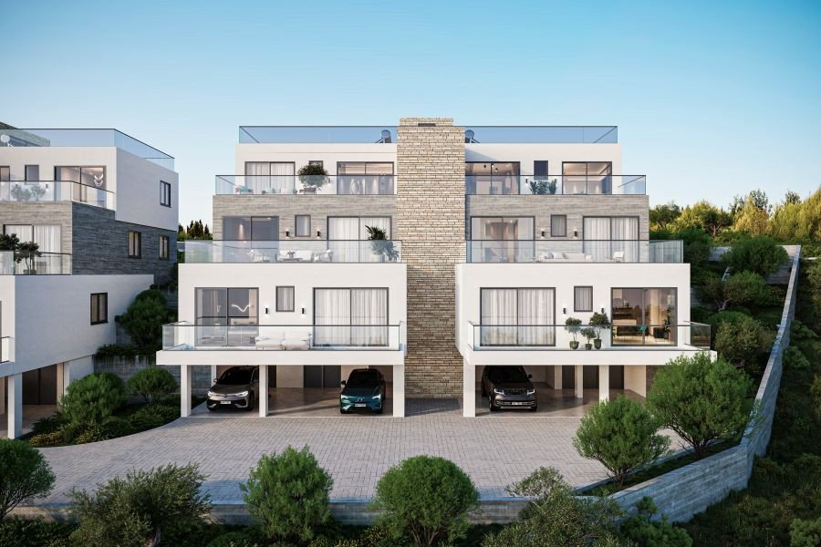 Flat  in development close to sea in Paphos