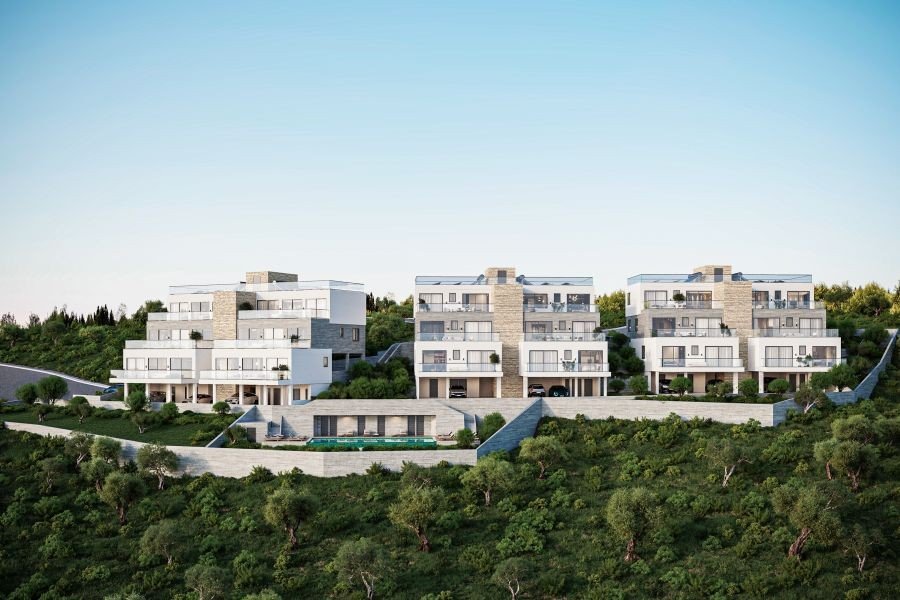 Flat  in development close to sea in Paphos