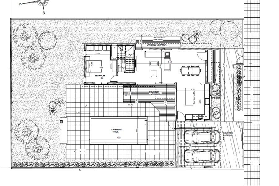 Villa in residential area of Paphos