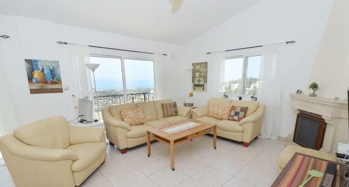 Villa with Panoramic Sea Views in Paphos
