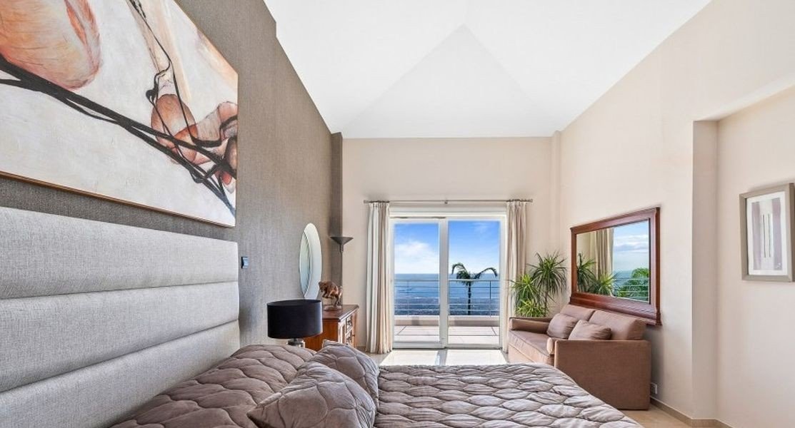 Residenz mit Panoramablick aufs Meer in Paphos