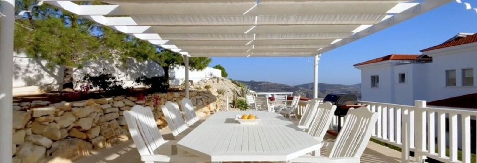 Residenz mit Panoramablick aufs Meer in Paphos