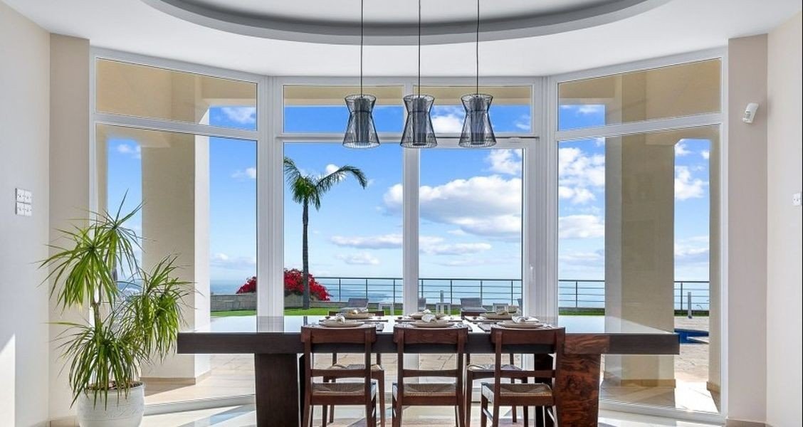 Residenz mit Panoramablick aufs Meer in Paphos