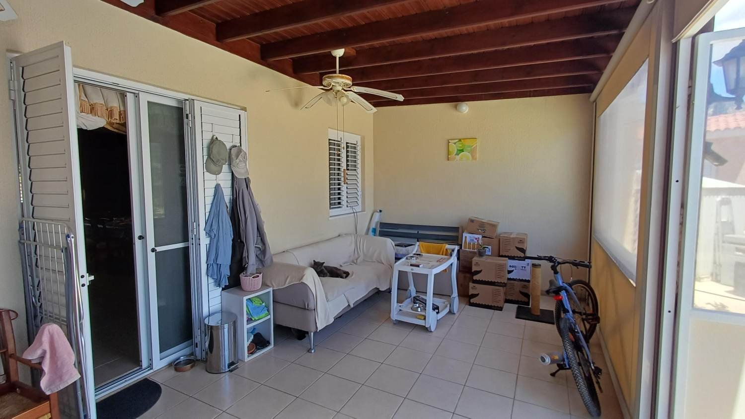 Bungalow with Sea and Mountain Views in Paphos