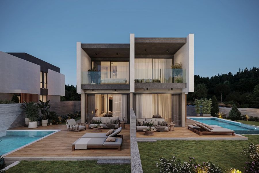 Villa in gated Development in Paphos