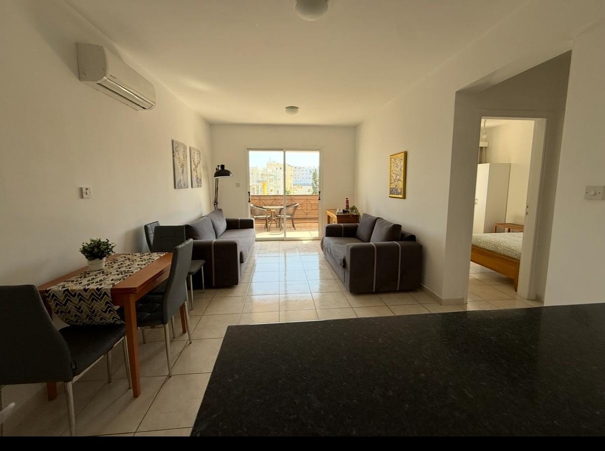 Wohnung in Strandnähe und in der Nähe des Einkaufszentrums in Paphos