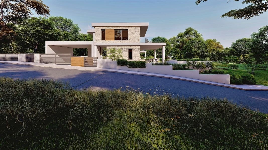 Meerblick-Villa auf großzügigem Grundstück in Paphos
