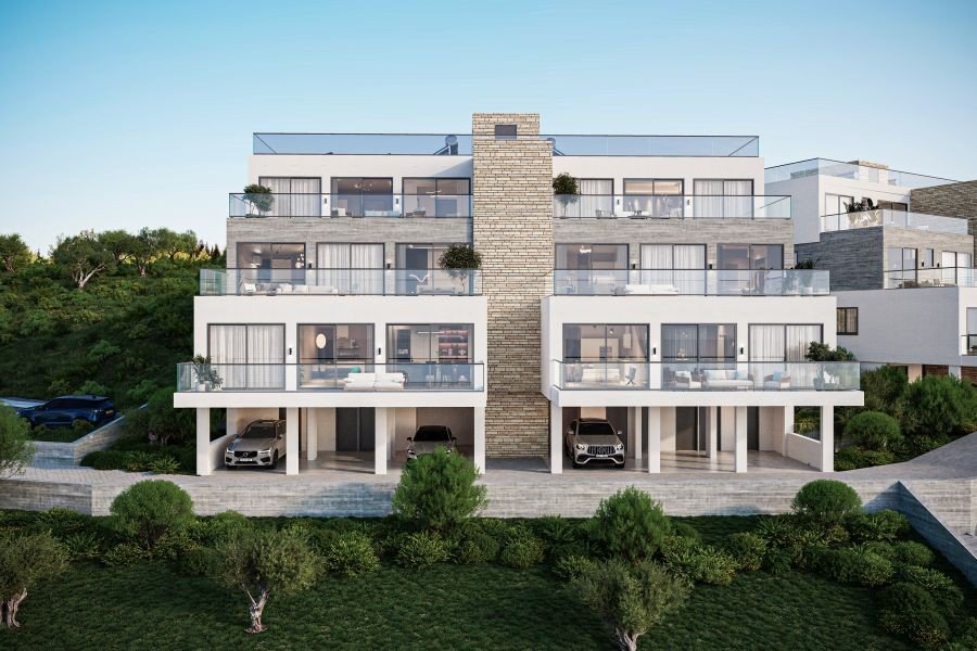 Apartment in development close to sea in Paphos