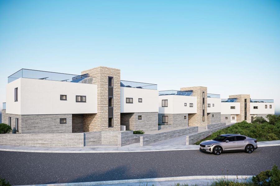 Apartment in development close to sea in Paphos