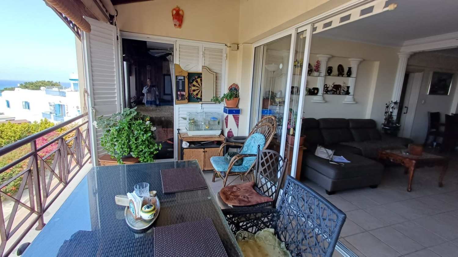 Apartment with Sea and Sunset Views in Paphos