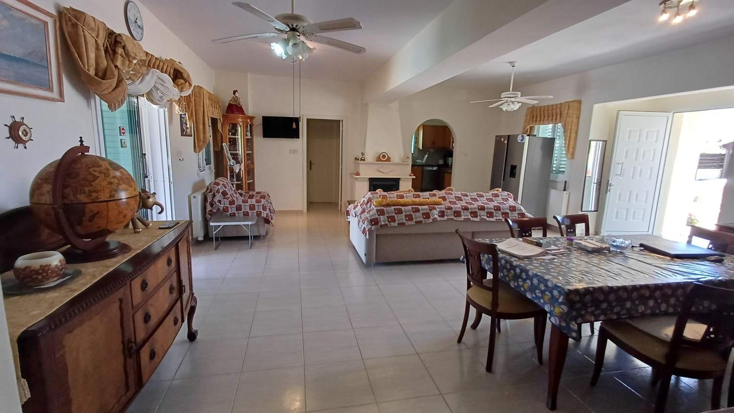 Bungalow with Sea and Mountain Views in Paphos