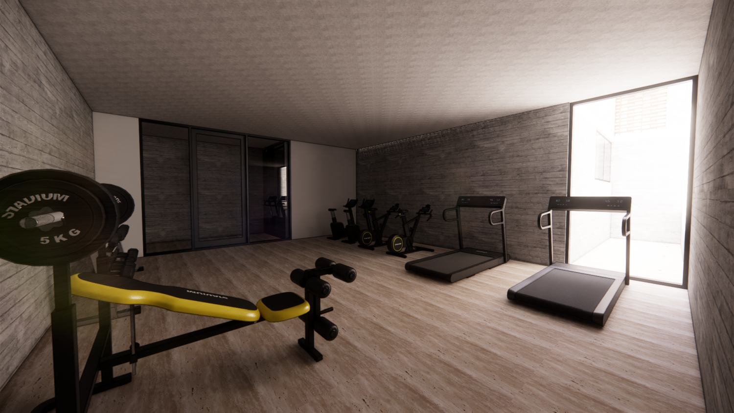 Studio in Contemporary Residential Community