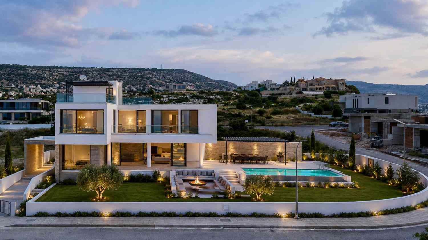Brand New Villa with panoramic sea views