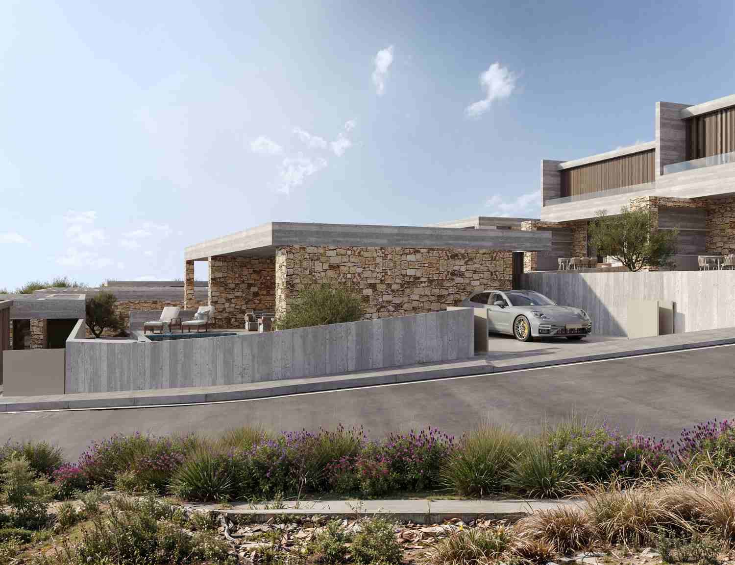 Modern Villa with Sea Views in Paphos