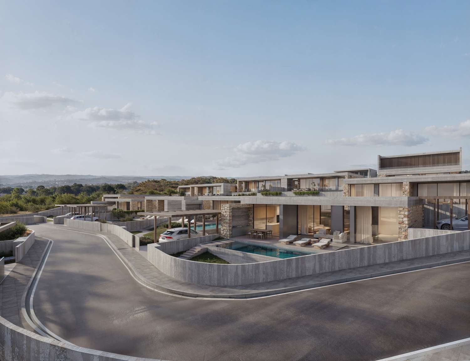 Modern Villa with Sea Views in Paphos