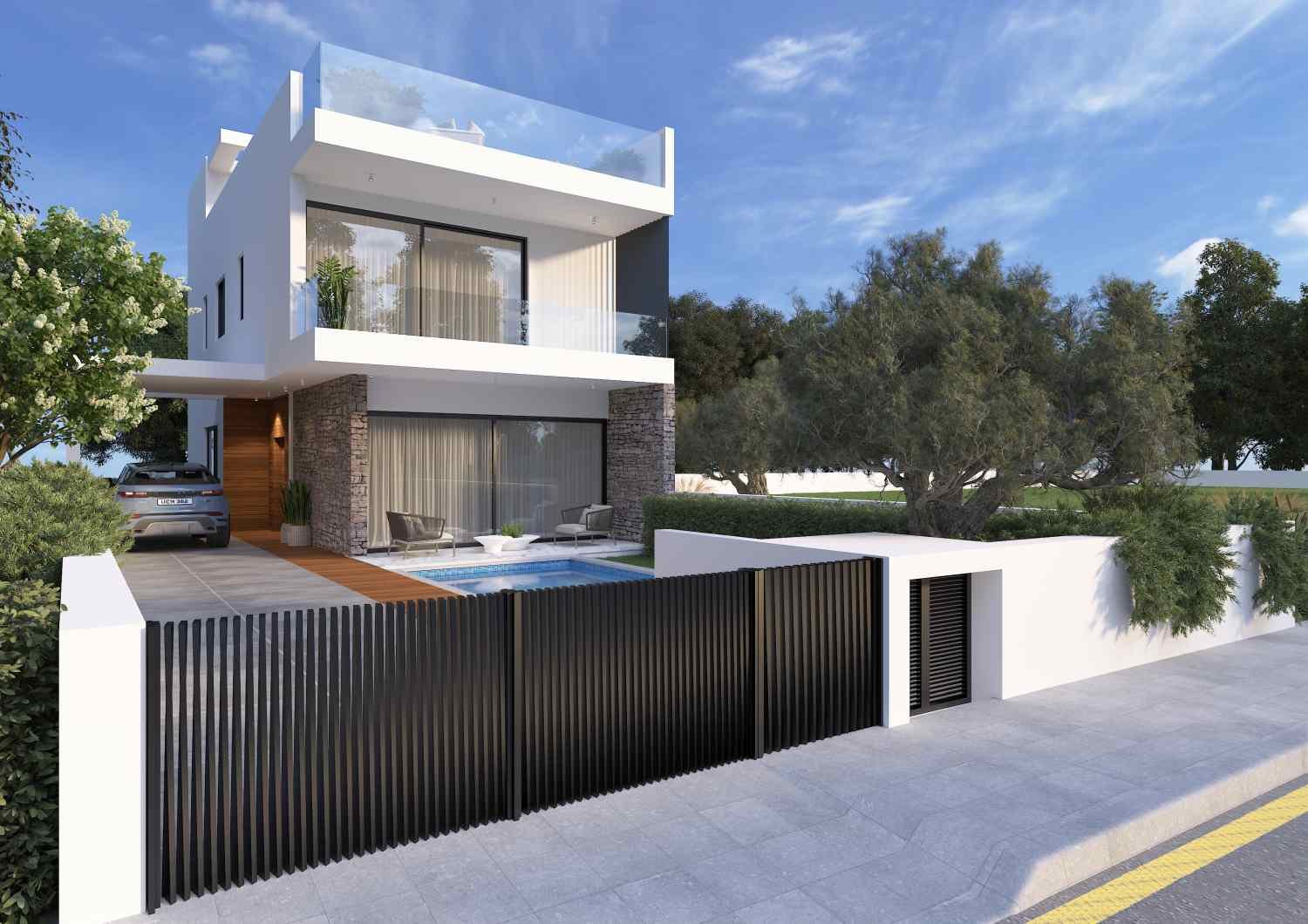 Modern Villa with Roof Terrace