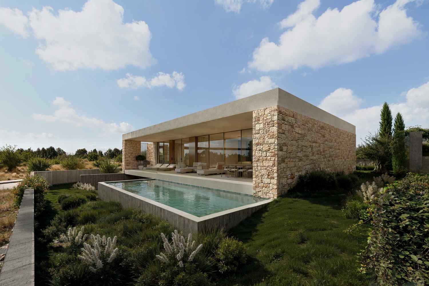 Contemporary Villa with Sea View