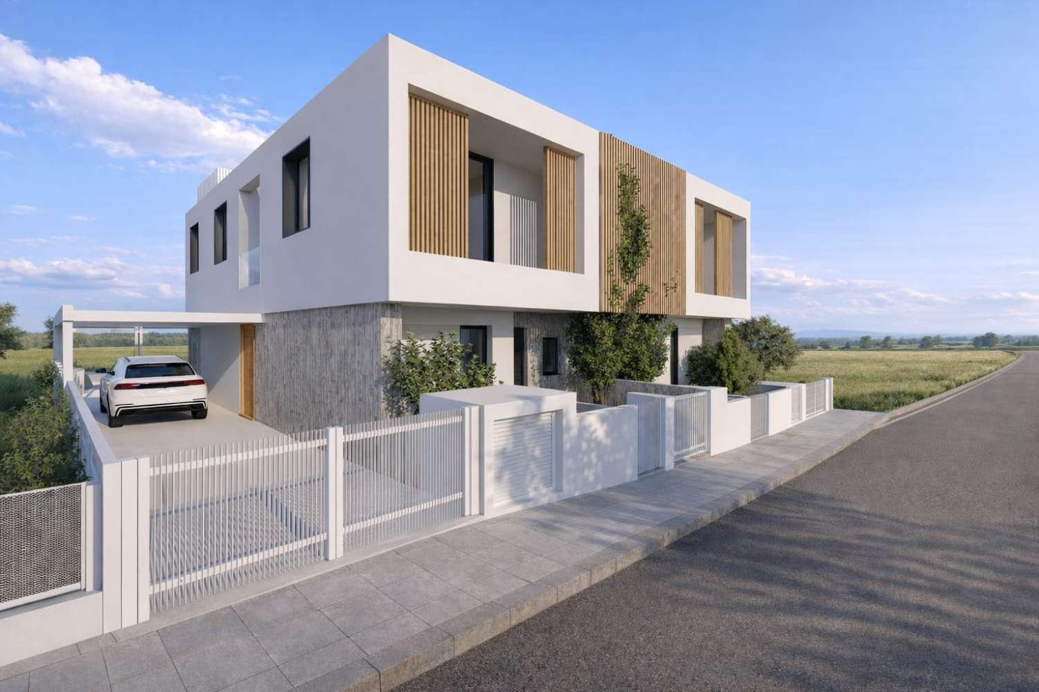 Semi-detached Villa with Optional Pool