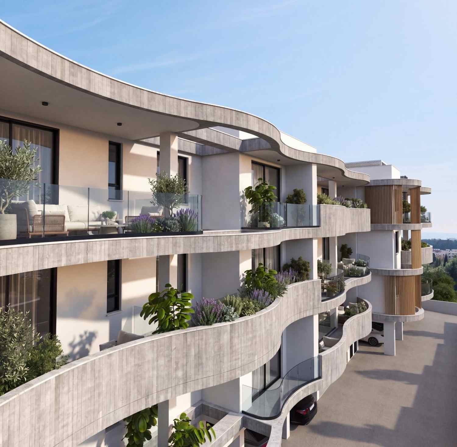 Flat in Complex with Pool and Gardens