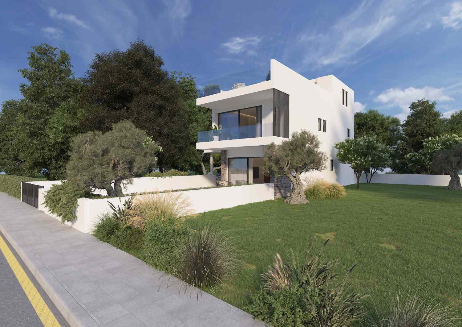 Modern Villa with Roof Terrace