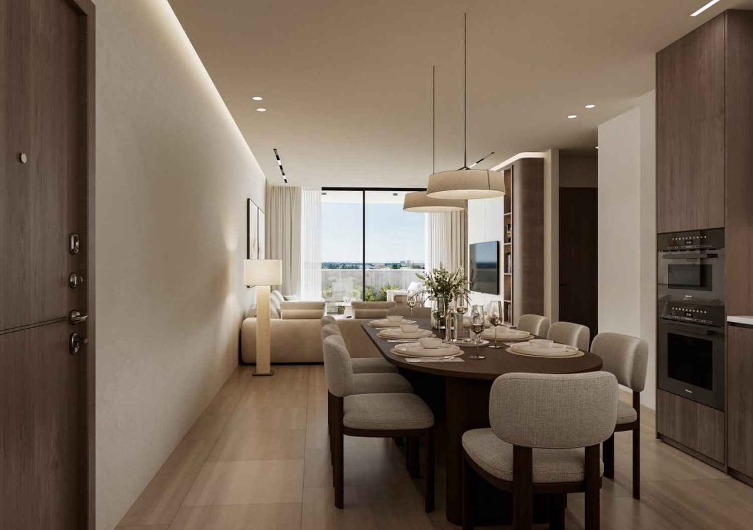 Flat in Complex with Pool and Gardens