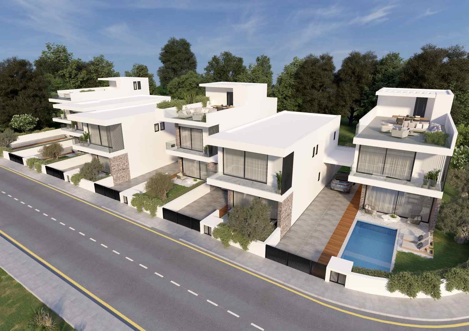 Modern Villa with Roof Terrace
