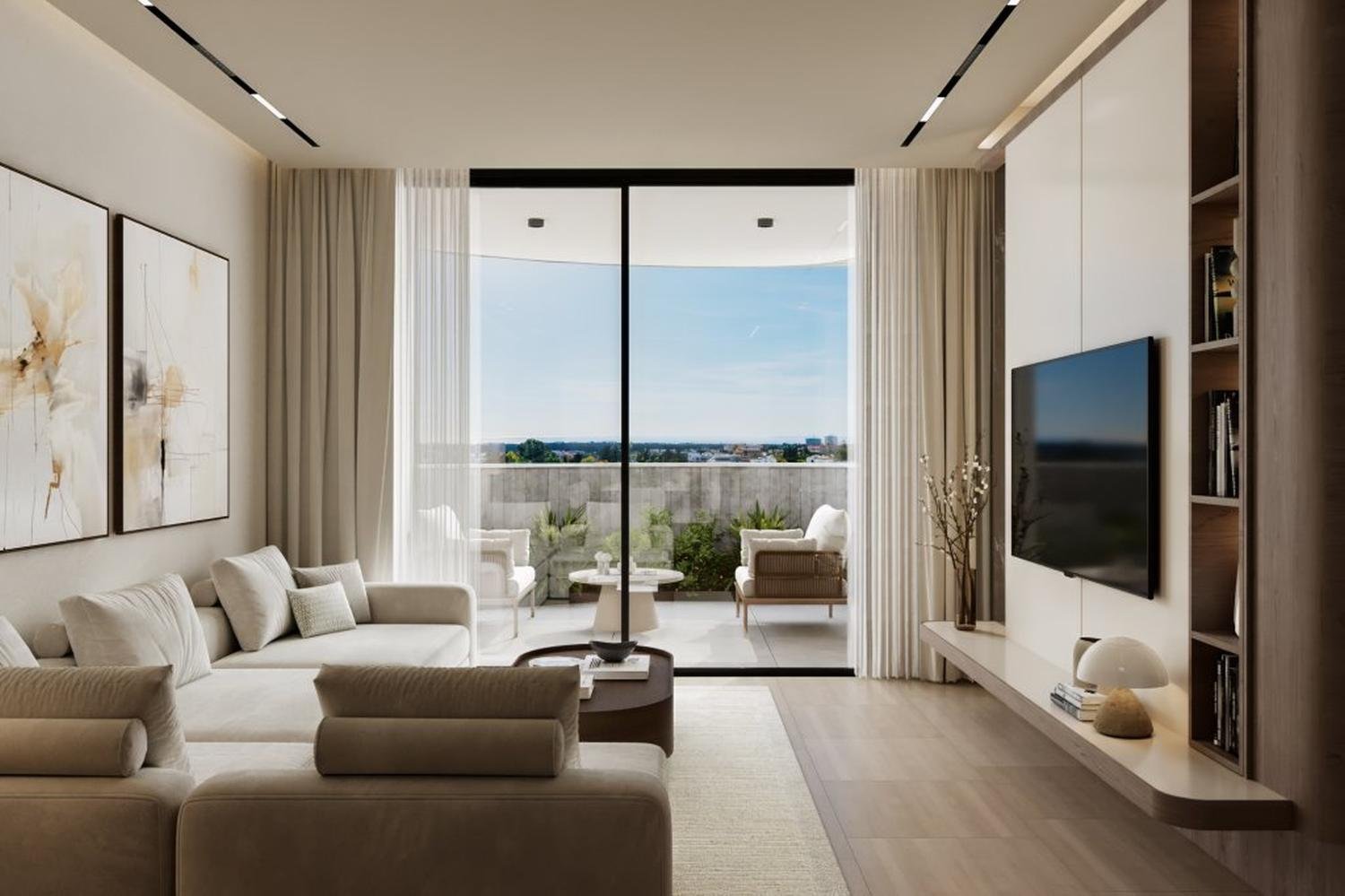 Flat in Complex with Pool and Gardens