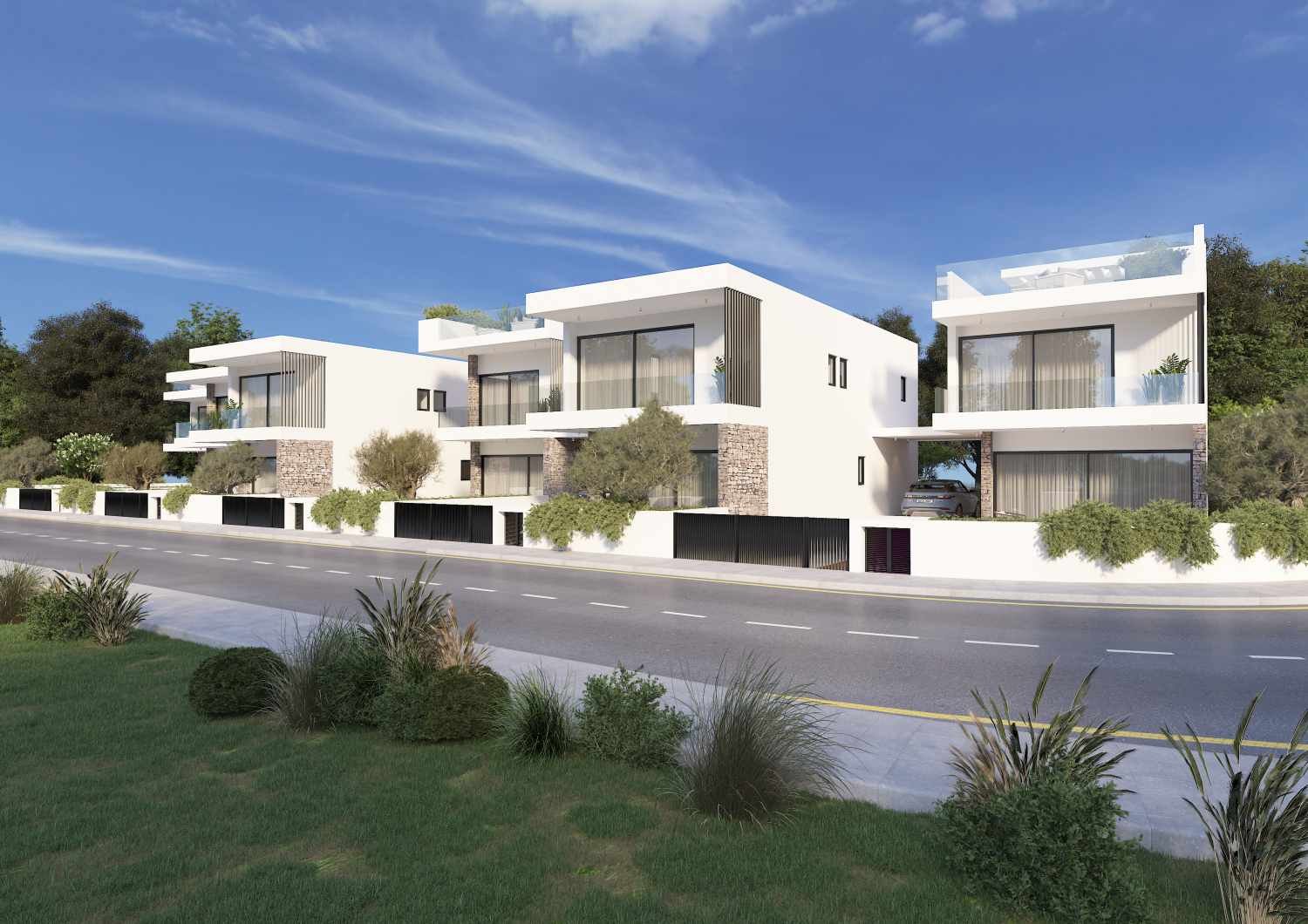 Modern Villa with Roof Terrace