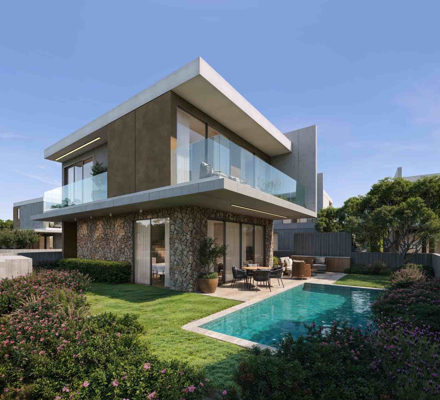 Contemporary Villa in an Exclusive Collection