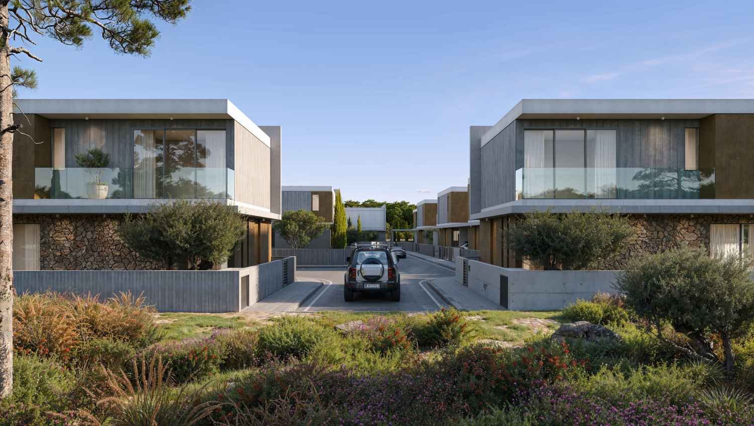 Contemporary Villa in an Exclusive Collection