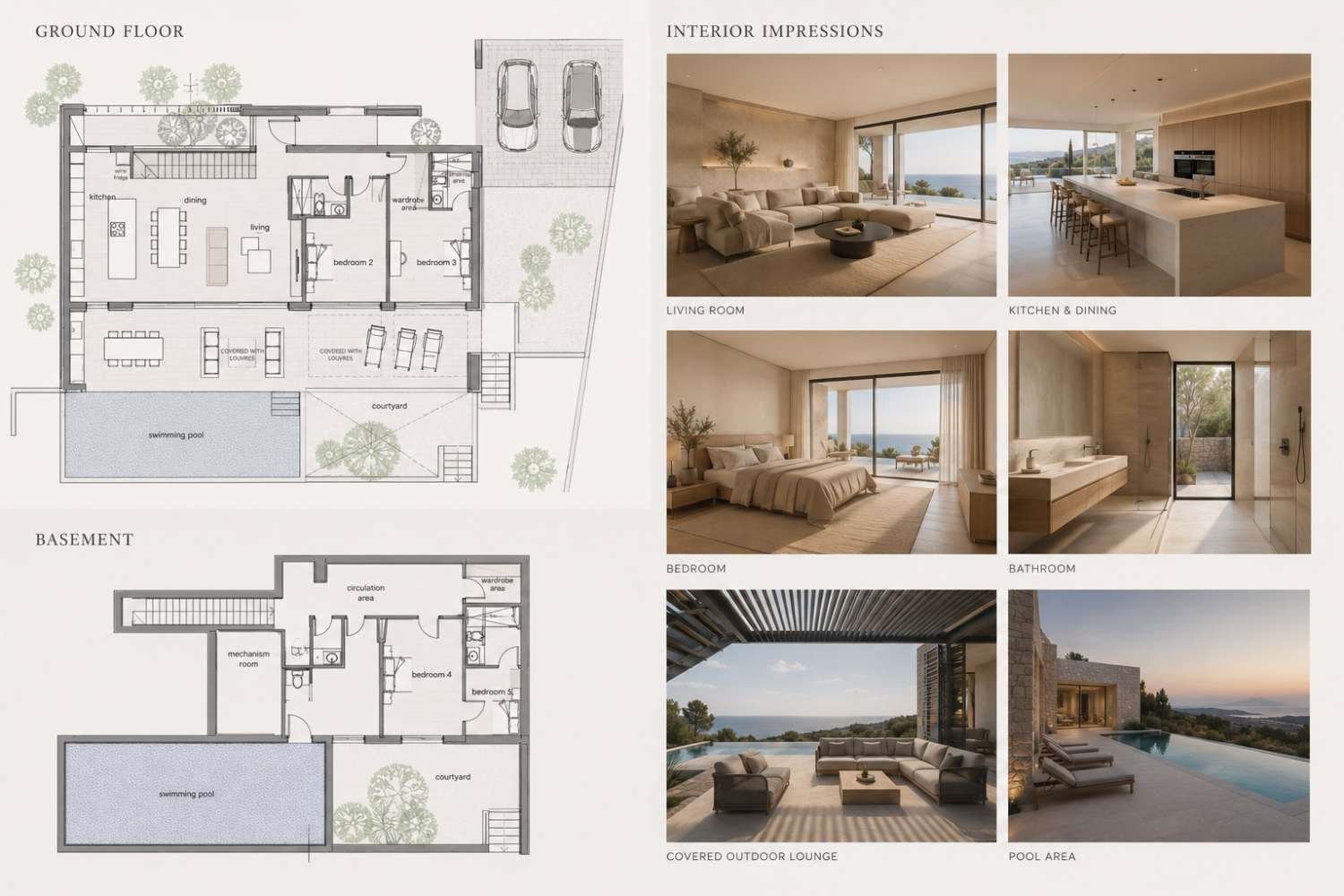 Contemporary Villa with Sea View