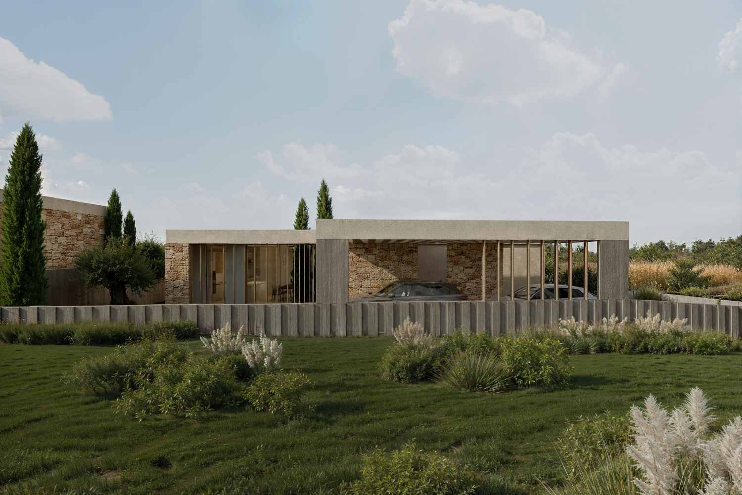 Contemporary Villa with Sea View