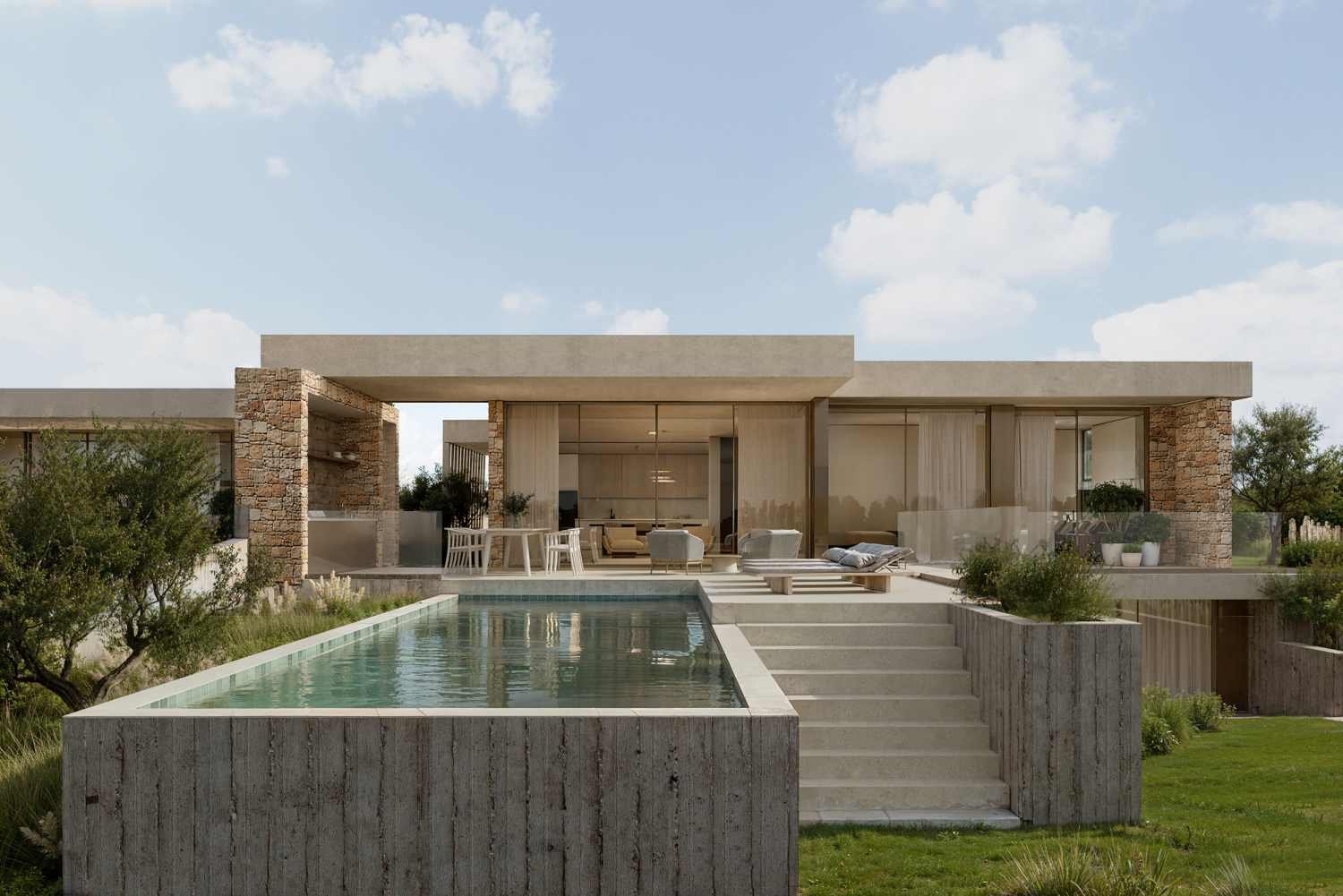 Contemporary Villa with Sea View