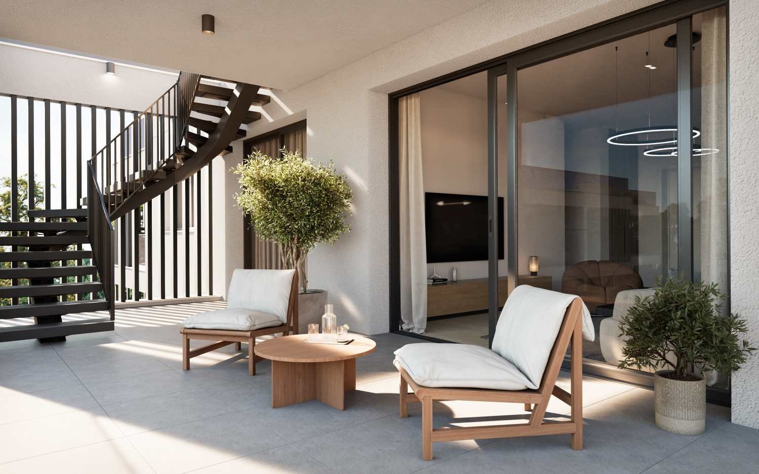 Spacious Apartment in Gated Development with Infrastructure