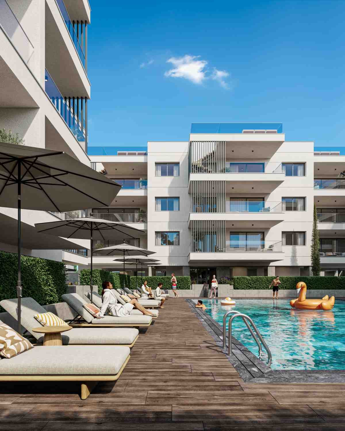 Spacious Apartment in Gated Development with Infrastructure