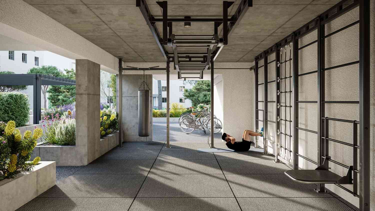 Spacious Apartment in Gated Development with Infrastructure