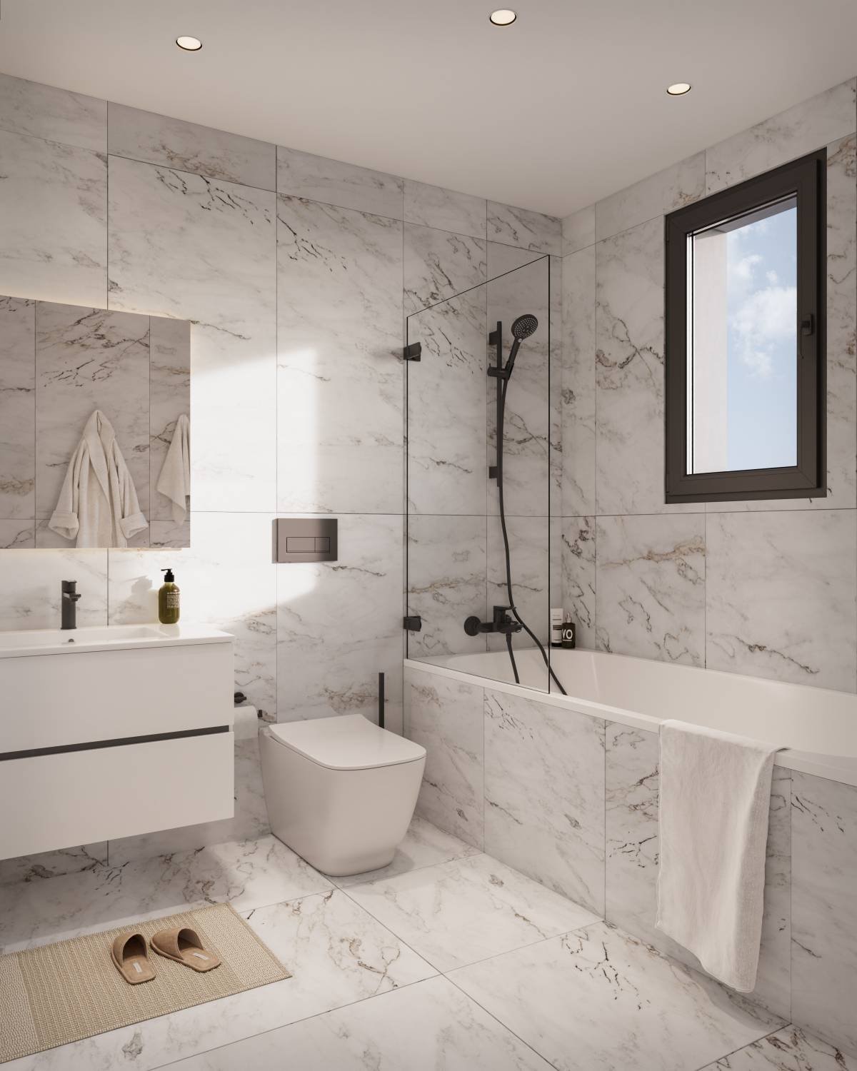Spacious Apartment in Gated Development with Infrastructure