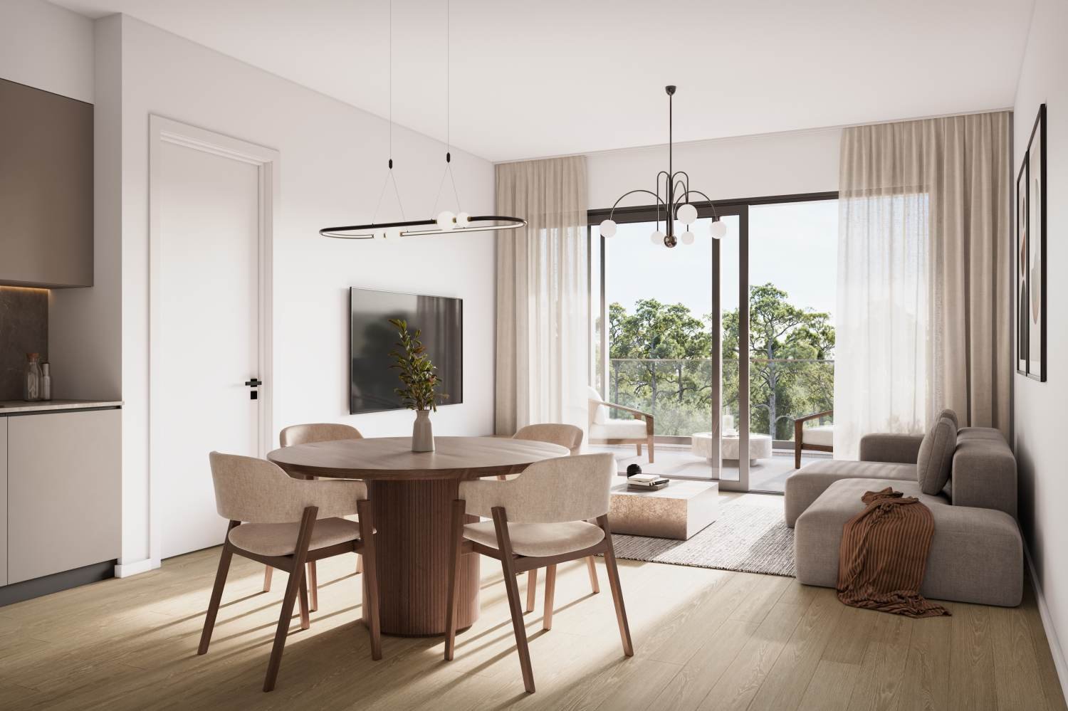 Spacious Apartment in Gated Development with Infrastructure