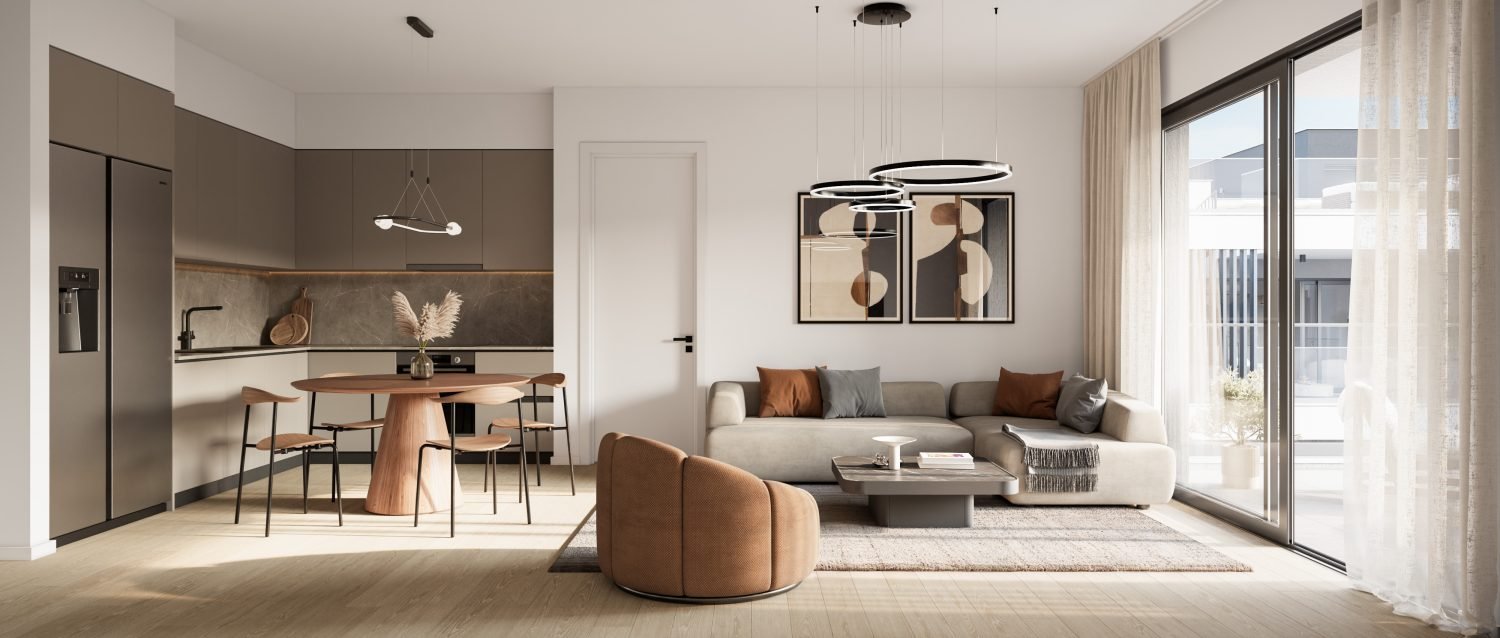 Spacious Apartment in Gated Development with Infrastructure